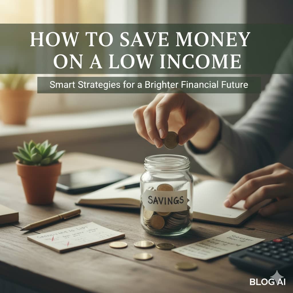 How to Save Money on a Low Income